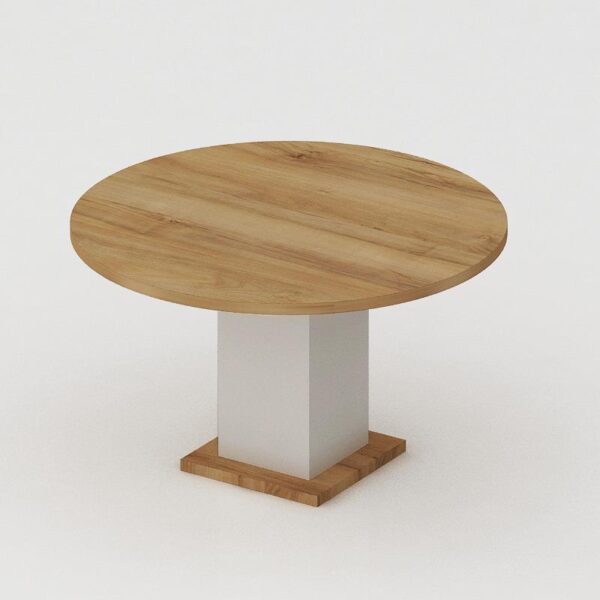 Copper Round Meeting Table,Custom Made Office furniture UAE, Office Furniture Manufacturer UAE