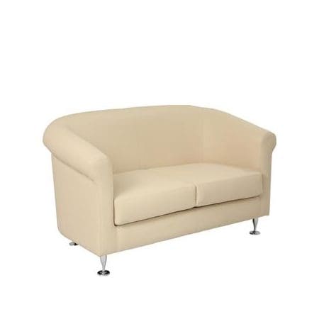 Ivory Two Seater Sofa