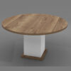 Oak Round Meeting Table,Custom Made Office Furniture Dubai, Office Furniture Manufacturer Dubai
