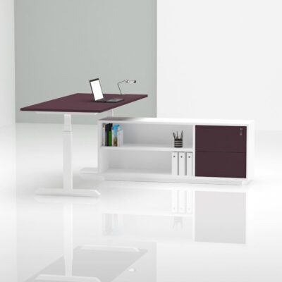 Aqua Height Adjustable Table