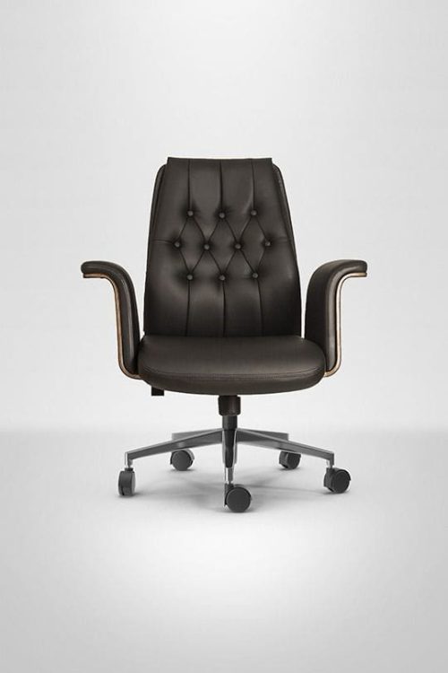 Elisa Leather Meeting Chair