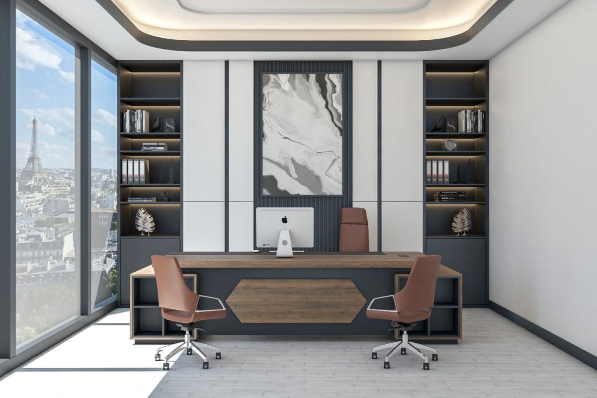 Mehr Executive Table - Office Plus Furniture