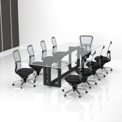 Glass Meeting Table