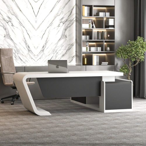 Snow Executive Desk