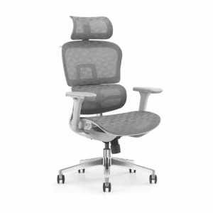 grey ergonomic chair