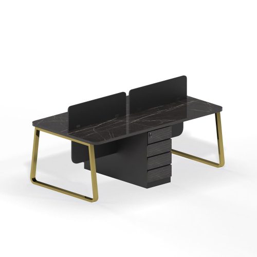 Gold-Workstation Table