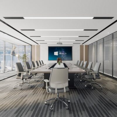 conference table with chairs