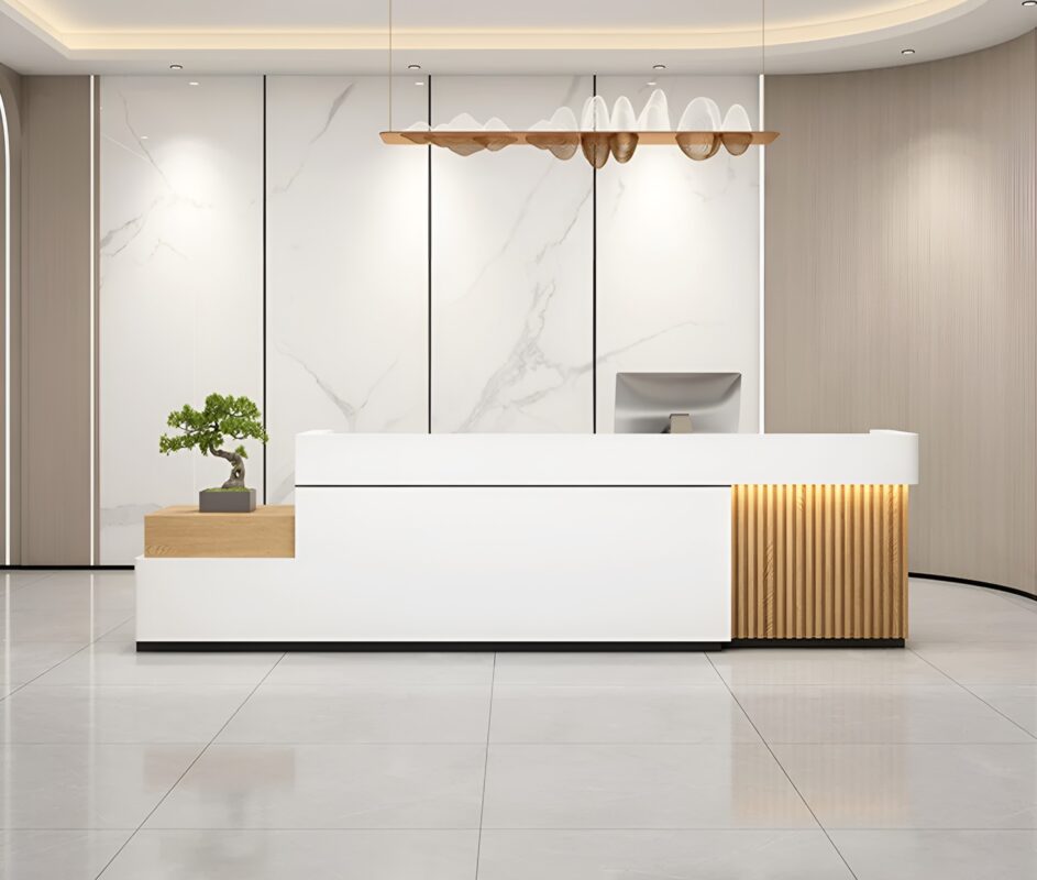 modern reception desk designs