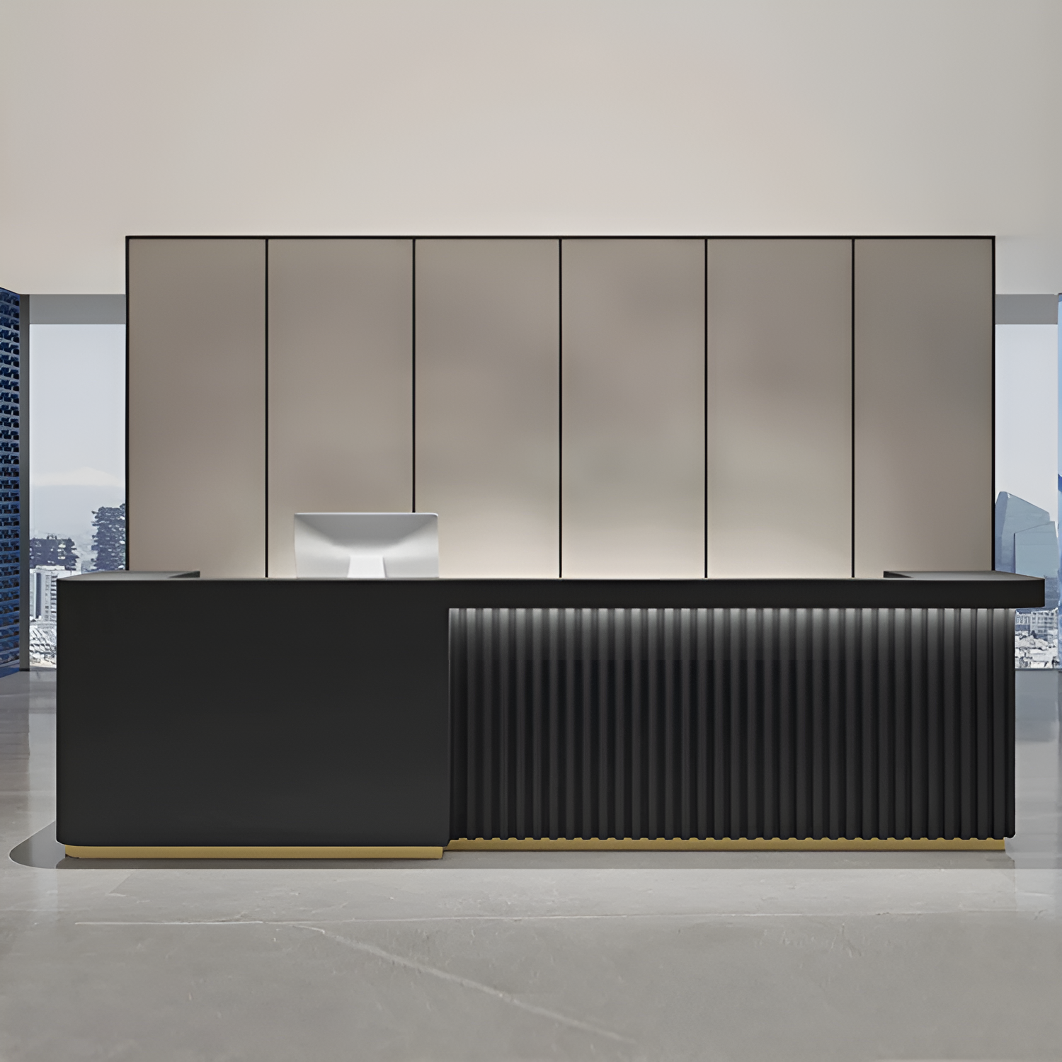 best office reception desk designs