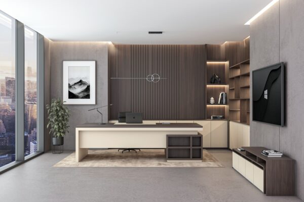 tech integrated office furniture