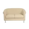 Ivory Two Seater Sofa