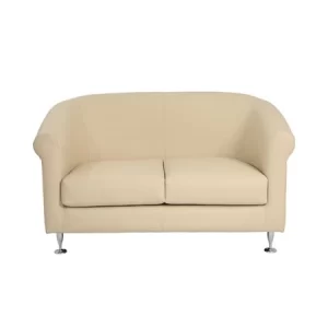 Ivory Two Seater Sofa