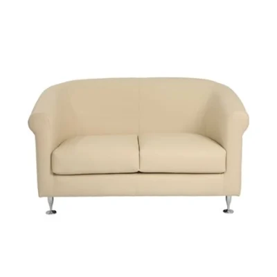 Ivory Two Seater Sofa