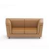 Tan Two Seater Sofa