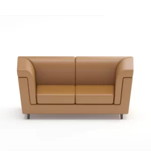 Tan Two Seater Sofa
