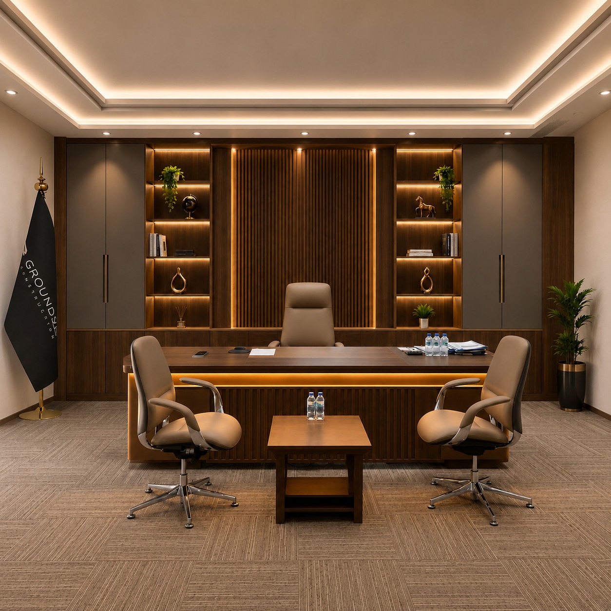 CEO Almond Office Furniture
